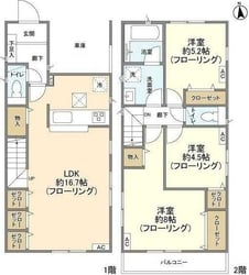 Ｋｏｌｅｔ世田谷北烏山の物件間取画像